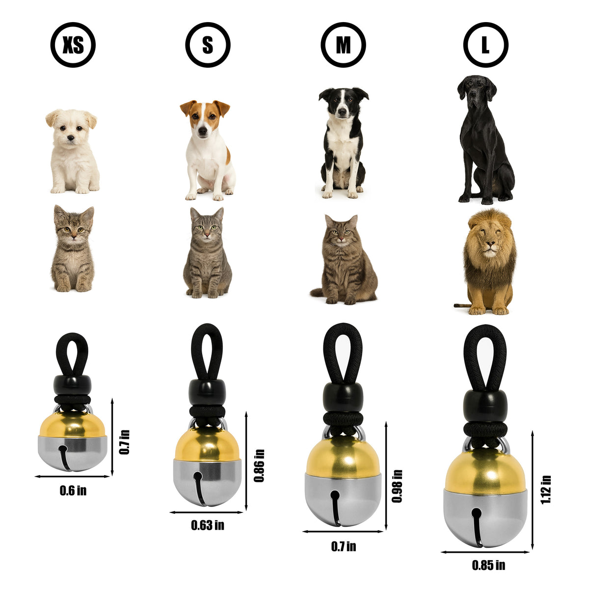 Durable Handmade Dog Bell – Stylish, Loud & Built to Last